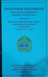 PERATURAN KALURAHAN TENTANG RPJM-KAL TAHUN 2022-2027